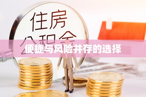 锡山便捷与风险并存的选择